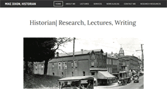 Desktop Screenshot of dixonhistory.com